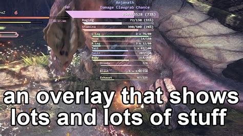 monster hunter world monster health.